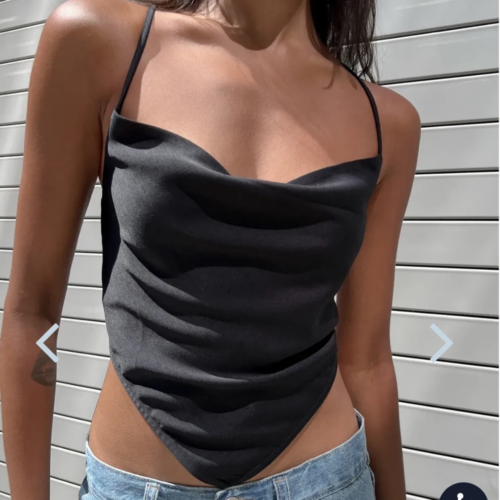 NWT oak and fort bandana tie top